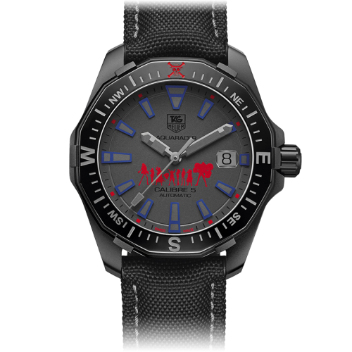 TAG Heuer Aquaracer 300M Calibre 5 41 Titanium PVD / One Piece Edition 500